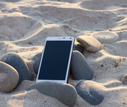 protect phone on holiday