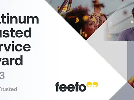 Feefo Platinum Award 2023