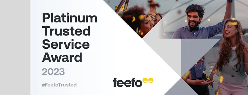 Feefo Platinum Award 2023